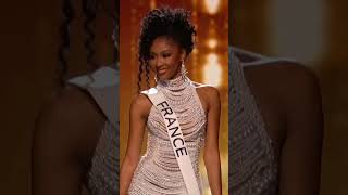 Miss Universe France Preliminary Evening Gown 71st MISS UNIVERSE [upl. by Laud607]