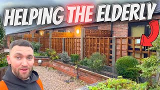 Surprising Fence Installation Helping the Elderly [upl. by Abroms]