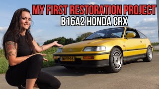 I FINISHED MY HONDA CRX PROJECT [upl. by Annayram404]