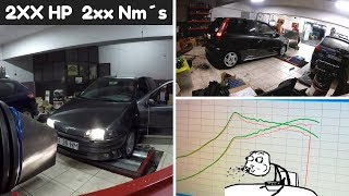 Caa PUT de Fiat Punto GT Testado no DYNO e todos ficaram de BOCA ABERTA [upl. by Mosby]