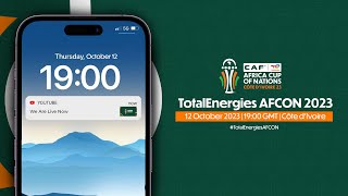 TotalEnergies AFCON Côte dIvoire 2023 Draw  English [upl. by Adleme]