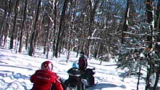 Snowmobiling the Adirondacks 2311 [upl. by Ninerb46]