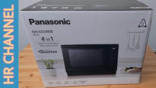 Unboxing Panasonic 4 in 1 Steam Combination Microwave Oven NNDS59NBQPQ  Flatbed Inverter Oven [upl. by Soo]