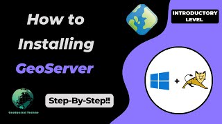 GeoServer installation methods Windows Installer and Web Archive [upl. by Anairdna]