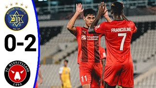 Maccabi Tel Aviv vs FC Midtjylland 02 All Goals and Extended Highlights [upl. by Irehc]