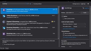 How to install Bootstrap in Visual Studio  how to use bootstrap in VS Code Project [upl. by Oidale]