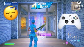 30 MINS Xbox Series S Controller ASMR😴 Fortnite Tilted Zone Wars Gameplay 4K 120FPS [upl. by Ettennil]