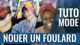 4 FAÇONS DE PORTER LE FOULARD [upl. by Bucella]