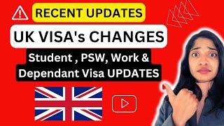 UK VISA UPDATES 2023  PSW Study Work Dependant Visa  Will UK issue Visa Should you come to UK [upl. by Kcaz158]