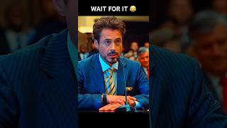 Tony Stark attend meetings in Washington DC  iron man 2 Shorts [upl. by Naillimxam]