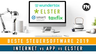 Beste Steuersoftware 2019 Internet vs App vs Elster  Steuersoftware Vergleich 2019 Steuerprogramm [upl. by Lewak]