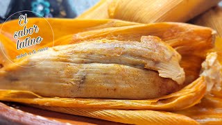 🔴 Como Hacer unos Deliciosos Tamales de Puerco en Salsa Roja 💥 [upl. by Eulalie]