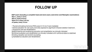 Teaching Rounds Early Glottic Cancer [upl. by Rednasela844]