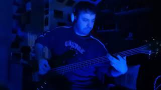 Volbeat  Battleship Chains Bass Cover [upl. by Ynoble459]