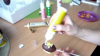 Baking Cake Pops for Easter with amaretto vanilla and dark chocolate [upl. by Editha]