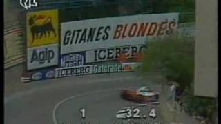 Ayrton Senna Monaco 1991 Pole Lap [upl. by Nilyac]