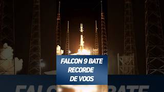 FALCON 9 FAZ 17 VOOS COM O MESMO FOGUETE shorts [upl. by Ellerad]