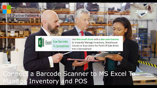 Excel Scan Barcodes To Spreadsheet Windows  Office  365 Addin [upl. by Gurevich]