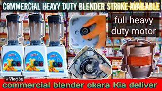 commercial full heavy duty ice crush blender stalk available  best heavy duty commercial blender [upl. by Eph]