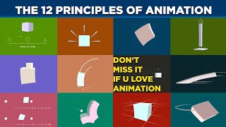 The 12 basic principles of animation Animation Principles [upl. by Rebmik797]