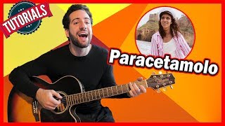 Tutorial Chitarra ➔ quotParacetamoloquot  Calcutta Accordi e Ritmo Facili [upl. by Yauqram]