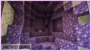 All minecraft amethyst sound effects  minecraft sound effects [upl. by Leacock]