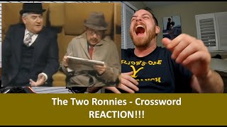 American Reacts to The Two Ronnies  Crossword REACTION [upl. by Leahsim532]