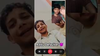 ￼ addu Defaulter 👿💪 💯 Video Call🤙 batchit hua tha gangster 🔥😈gangsterboy viralvideo viralvideo [upl. by Oicneserc]