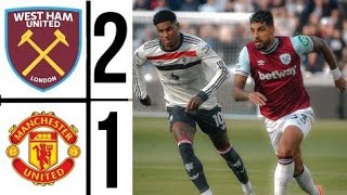 Man United Vs West Ham 21  All Goals And Extended Highlightsl  202425 Premier League [upl. by Dinnage892]