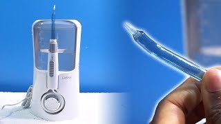 Perfect Way to Floss Water Flosser Machine For Teeth [upl. by Aiekam893]