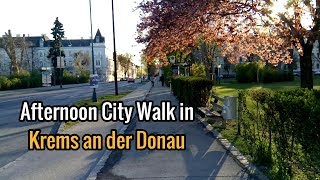 【HD】🌍 Afternoon City Walk in Krems an der Donau in Austria [upl. by Jann]