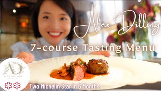 Alex Dilling 7 course Tasting Menu  Uncover the Secret of Gaining 2Michelin Stars in 6 Months [upl. by Klingel]