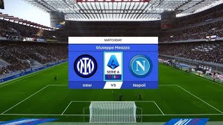 🔴 Live  Inter Milan VS Napoli  Italian Serie A  Match Day [upl. by Euton531]