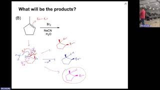 Organic Chemistry 1  Questions on Electrophilic addition of alkenes 1 [upl. by Chivers]