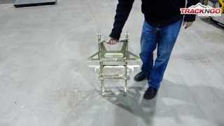 47 HOW TO FOLD AND UNFOLD THE LOADING RAMPS [upl. by Einaeg553]