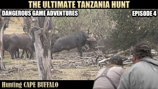 The Ultimate Tanzania Safari  Hunting Cape Buffalo [upl. by Lehcyar]