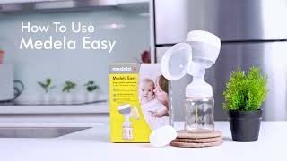 How to Use  Medela Easy Single Electric Breastpump [upl. by Berger]