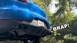 MBRP Axle Back Exhaust For the Porsche Macan S [upl. by Sayre]