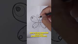 Tutorial  Como desenhar uma borboleta 🦋 passo a passo Técnica Muito Fácil [upl. by Acinorehs534]