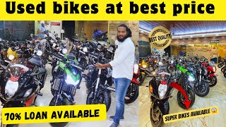 Cheap used secondhand bikes in Bangalore  emi available 70 loan available superbike available [upl. by Esinaj983]