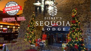 FULL TOUR HOTEL DISNEYS SEQUOIA LODGE SAISON DE NOEL A DISNEYLAND PARIS [upl. by Annas677]