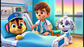 Paw Patrol Ultimate Rescue  Chase is sick Marshall is SO SAD  Very Funny Story  Rainbow 3 [upl. by Ahtnama480]