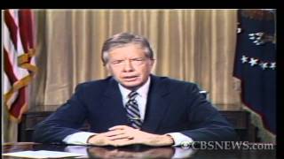 CBS News archives Carters famous quotmalaise speechquot [upl. by Trebled356]