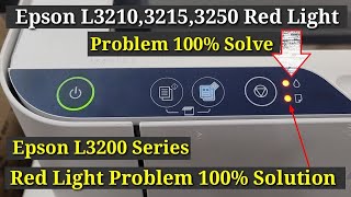 Epson L3215 red light blinking solution  Epson L3215 Resetter Free Download  Epson L3215 Reset [upl. by Odlanyer]