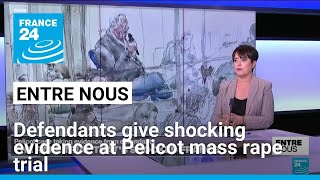 Defendants give shocking evidence at Frances Pelicot mass rape trial • FRANCE 24 English [upl. by Turnbull322]