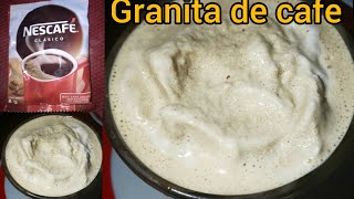 GRANITA DE CAFE CASERO [upl. by Kelly]