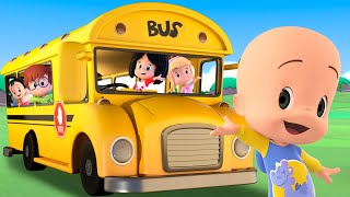 Las ruedas del bus y más canciones infantiles para niños de Cleo y Cuquín [upl. by Enytnoel626]