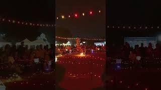 Arlington pumpkin Nights Fire 🔥 show trending halloween usateluguvlogs shorts shortvideo [upl. by Ailesor]