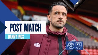 quotIts Really Disappointingquot  Danny Ings Post Match Reaction  Sheffield United 22 West Ham [upl. by Gabriela]