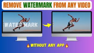 How To Remove Watermark From Video Without Blur Online Free [upl. by Ayirp]